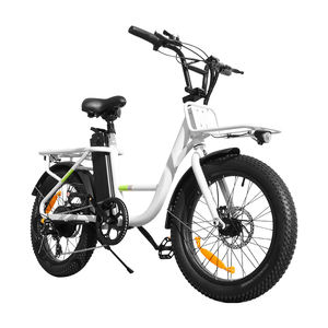 Bicicleta eléctrica plegable US Stocks EB8 de 500W para adultos y adolescentes, bicicleta eléctrica urbana de 20 pulgadas, bicicleta eléctrica híbrida. - Product Image 2