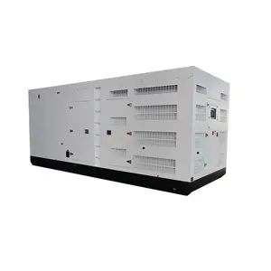 Silent Perkins Engine Diesel Generator Set 50kw To 125kva AC 3 Phase And Single Phase Output 380v 60Hz Rated Voltage