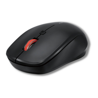 Périphérique informatique, souris sans fil noire 2.4G BTOptical USB pour ordinateur portable, souris sans fil pour PC