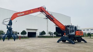 Nuovissimo Escavatore Idraulico Gommato da 35 Tonnellate BHW35-8 con Pinza per <span class=keywords><strong>Materiali</strong></span> - Product Image 4