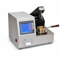 ASTM D92 Automatic Cleveland Open Cup Flash Point Tester Petroleum Lubricant Oil Analysis Equipment Laboratory Instrument