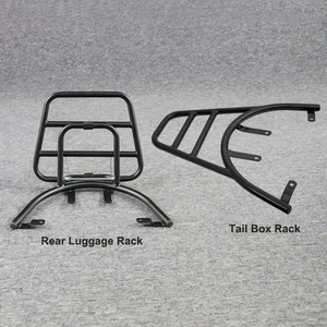 Support de Porte-Bagages Arrière en Aluminium CNC pour Coffre Arrière de Moto Pièces de Rechange pour <span class=keywords><strong>Piaggio</strong></span> ZIP - Product Image 2