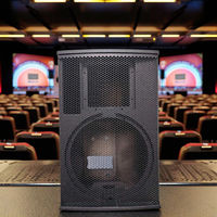 Enceinte passive professionnelle XD12 simple 12 pouces pour scène, home cinéma et audio, à large bande de fréquences