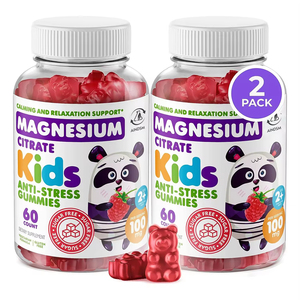 Детские жевательные конфеты с цитратом магния — 60 веганских штук — отличный вкус — способствуют здоровью, поддержке мышц, костей и энергии - Product Image 2