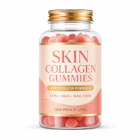 Gummies au collagène éclaircissantes pour la peau - Formule Super Gluta pour les soins de la peau, des cheveux et des ongles, Marque privée OEM