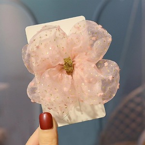 Nouvelles pinces à cheveux pour filles, style coréen, motif papillon à pois dorés, accessoires pour cheveux d'enfants, barrettes pour cheveux, printemps/été - Product Image 3
