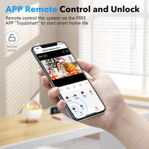 WI-FI Wireless Haustür Guckloch kamera mit LCD-Monitor Türklingel H Ir Nachtsicht Tür kamera Arbeits tür Telefon mit Tuya - Product Image 6