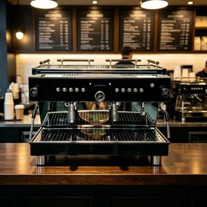 เครื่องชงกาแฟเอสเพรสโซแบบกึ่งอัตโนมัติระดับมืออาชีพ สำหรับร้านกาแฟ ร้านอาหาร และโรงแรม แบบ 1 หัวชง 2 หัวชง และ 3 หัวชง - Product Image 1