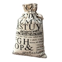 Sac en jute et coton écologique en gros avec cordon de serrage, logo personnalisé imprimé, pochette textile réutilisable, emballage promotionnel pour la vente au détail
