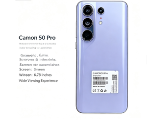 โทรศัพท์มือถือ Camon 50 Pro โทรศัพท์มือถือเพื่อความบันเทิง รองรับเครือข่ายทุกเครือข่าย สมาร์ทโฟนที่ใช้งานร่วมกับผู้ให้บริการโทรศัพท์ในแอฟริกา - Product Image 1