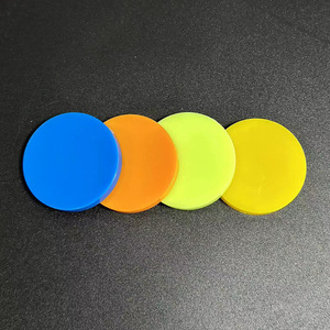 Plastic Counting Chips 4.3Cm Diameter Smooth Surface Game Tokens For Learning And Play - Product Image 2