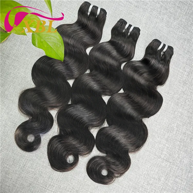 XBL прямые человеческие волосы для наращивания в тот же день доставка один донор норки кутикулы выровненные девственные бразильские пряди волос
