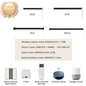 Persianas Enrollables Personalizadas con Bloqueo de Luz, Inalámbricas, para Interiores y Exteriores, de Oficina, con Función Dí<span class=keywords><strong>a</strong></span>/Noche - Product Image 4