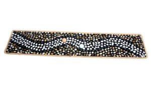 High-Stick Plegable Nature Jade <span class=keywords><strong>Reflexology</strong></span> Walk Stone Road Estera de masaje para pies Terapia de acupresión con tablero Guasha - Product Image 2