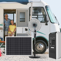 Système d'alimentation solaire portable hors réseau CXS 2000W à onde sinusoïdale pure avec batterie lithium-ion LiFePO4 et panneau solaire pour l'éclairage