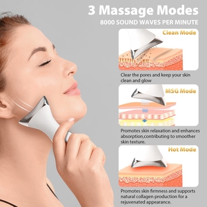 เครื่องนวดยกกระชับและยกกระชับใบหน้าอุปกรณ์ความงามในบ้านแบบร้อนและเย็น - Product Image 5