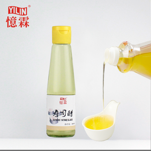 Vinaigre à sushi Bouteille blanche chinoise de 239ml Emballage de l'article Couleur Assaisonnement liquide aigre-doux Vinaigre à sushi à saveur japonaise - Product Image 1