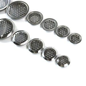 Cubierta de malla redonda a prueba de 53mm, ventilación circular de sofito para zapateros/bodegas/estanterías - Product Image 5