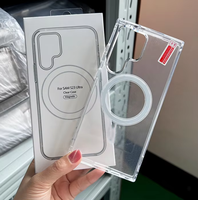 Coque de téléphone transparente pour iPhone 18 Pro Max, anti-rayures, avec charge rapide sans fil magnétique intégrée