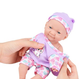 Poupée Reborn en vinyle de 10 pouces, poupée réaliste pour nouveau-né, jouet de simulation pour enfants - Product Image 4