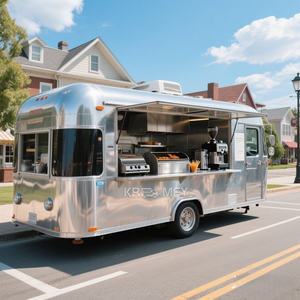 2025 Trailer <b>Cart</b> Fast Food Truck Concession <b>Coffee</b> Ice Cream <b>For</b> <b>Sale</b> In China Europe Stainless Steel - Product Image 5