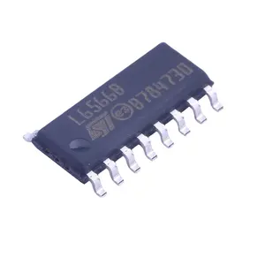 ICchips C CONMUTADOR OFFLINE FLYBACK 16SO componentes electrónicos L6566 L6566BTR