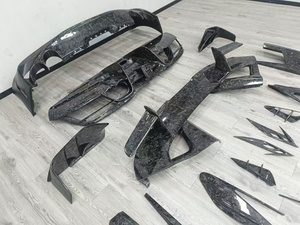 Kit de Carrocería Completo Estilo <span class=keywords><strong>Mansory</strong></span> para Ferrari <span class=keywords><strong>F8</strong></span>, Fibra de Carbono Seca, Venta Directa de Fábrica - Product Image 3