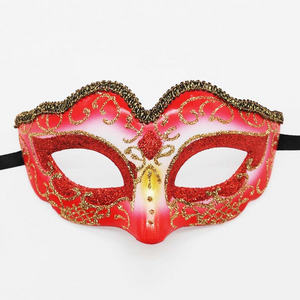 <span class=keywords><strong>Masque</strong></span> vénitien peint, mystérieux, unisexe, en plastique, demi-visage, <span class=keywords><strong>masque</strong></span> pour les yeux pour fête d'Halloween - Product Image 5