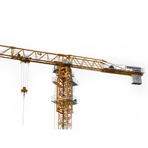 China factory Sinocorp Low cost qtz63 qtz160 mobile/walking tower crane