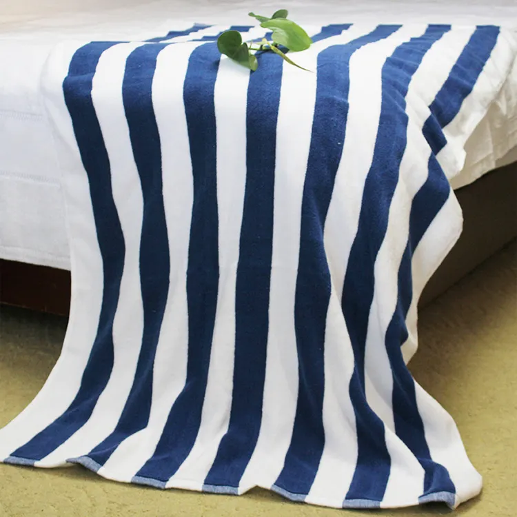 High quality striped wholesales beach towel bath towel