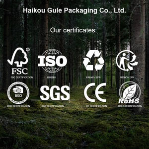 독특한 디자인 다이컷 종이 가방 크라프트 종이 가방 재활용 고급 쇼핑백 다이컷 손잡이 포함 HONPAK - Product Image 5