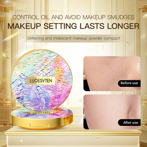 Private Label Colorful Soft and Invisible Pores 8.5g <strong>Compact</strong> <strong>Makeup</strong> Powder Manufacturer for Base <strong>Makeup</strong> - Product Image 5