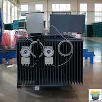 Transformateur de puissance immergé dans l'huile pour sous-station électrique, 1 MVA, 750, 1000, 1200, 5000 KVA, 12,47 kV, 13,8 kV, 34,5 kV, 50/60 Hz