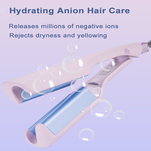 2023 nouveau produit soins capillaires à ions négatifs mise hors tension automatique en forme de V rouleau d'oeufs bigoudi pour un usage domestique - Product Image 4