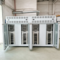 Industriële vierdeurs blastvriezer -80°C ℃   Ultra-lage temperatuur vrieslade met aangepaste spanning voor vlees- en pluimveeverwerkingsbedrijven