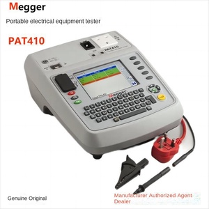 เครื่องทดสอบอเนกประสงค์แบบพกพา Meg รุ่น PAT410 พร้อมความแม่นยำมาตรฐานสำหรับการทดสอบอุปกรณ์ไฟฟ้า - Product Image 1