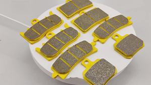 Pastillas de Freno al por Mayor para Bicicletas Eléctricas, Pastillas de Freno de Disco de Cerámica con Base de Cobre para Caliper de Cuatro Pistones - Product Image 6