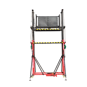 लिफ्ट रिमोट कंट्रोल मोबाइल इलेक्ट्रिक लिफ्टिंग स्कैफैल्ड प्लेटफॉर्म 10 मीटर इलेक्ट्रिक लिफ्टिंग मचान 500 किलोग्राम - Product Image 5