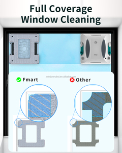 Robot nettoyeur de vitres Slim W6 avec contrôle WiFi et télécommande 2.4G - Product Image 3