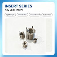 TC4 Titanium Alloy Keensert Insert for Magnesium Aluminum Alloy Workpiece Thread Reinforcement