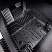 Tapis de sol de voiture 3D personnalisables en TPE antidérapants, ajustement parfait pour Toyota RAV4 (modèles LHD/RHD) et Accord, pour l'intérieur de la voiture