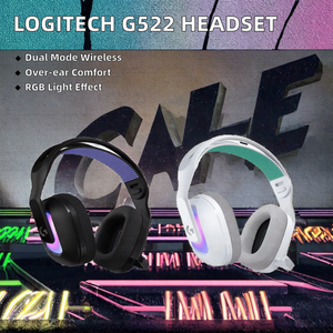 Casque de jeu sans fil Logitech G522 avec éclairage RGB, microphone dynamique et écouteurs pour joueurs, intra-auriculaires - Product Image 2