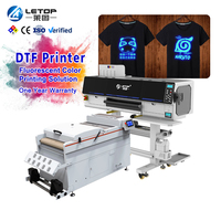 Imprimante à jet d'encre numérique LETOP Factory, traceur d'impression DTF, machine d'impression à rouleaux pour les petites entreprises