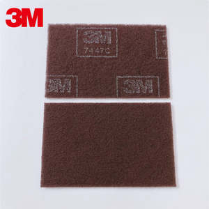 Miếng chà nhám vệ sinh 3M 7447C, miếng đánh bóng không dệt, dùng cho chất mài mòn oxit nhôm - Product Image 4