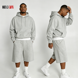 Pantaloncini da Uomo all'Ingrosso, Joggers Streetwear 400 GSM, Pantaloncini Sportivi 100% Cotone con Coulisse in Vita, Personalizzabili, Estivi con Tasche - Product Image 3