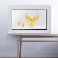 Vitrina de Exhibición LCD Transparente con Sistema Android, Reproducción en Bucle, para Promoción de Marca y Ferias Comerciales