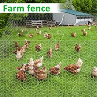 Grillage hexagonal expansé en fil de fer galvanisé à faible teneur en carbone pour poulailler et cage à lapins