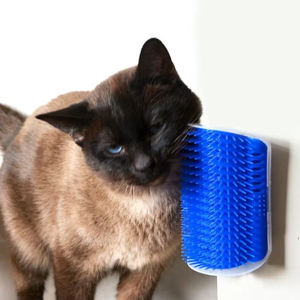 Cepillo DE ASEO suave para esquina de pared con peines de masaje de hierba gatera, cepillo de aseo para gatos largos y cortos, perros - Product Image 4
