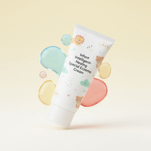 Krim Herbal Penyembuh Eksim Bayi - Balsem Penenang Darurat SOS untuk Eksim, Ruam Panas & Kulit Merah - Product Image 6