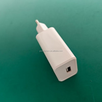 Adaptador de Cargador USB de Plástico Versión Europea, 5V 2A, Enchufe Europeo, Blanco/Negro, Salida Única, Enchufe de Viaje, 2000mA, Cargador con Luz LED USB
